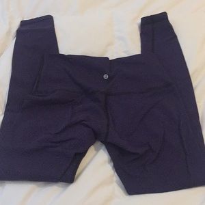 Lululemon Patterned High Waisted Leggings